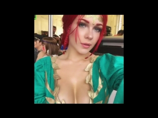 cosplay - triss merigold by irina meier big tits big ass natural tits